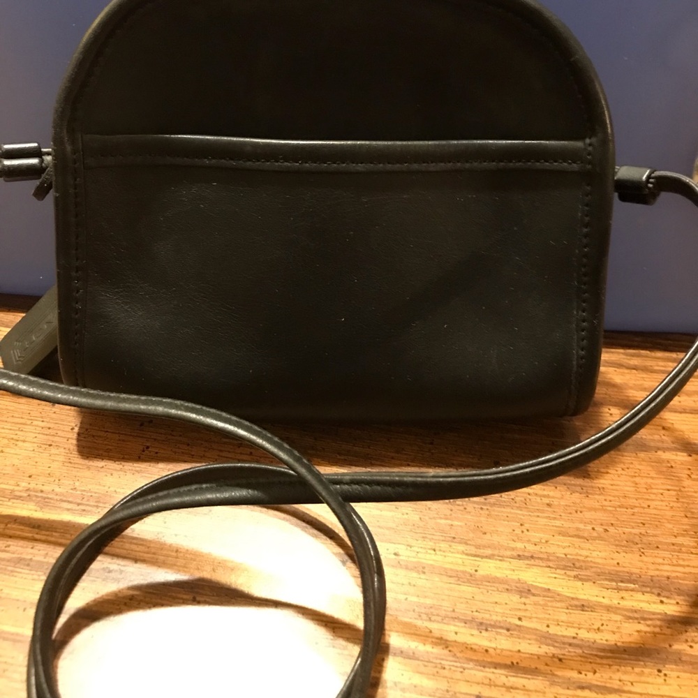 Vintage Coach Leather Cross Body Bag